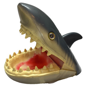 RARE AGIFTCORP ANIMATRONIC SHARK CANDY DISH / BOWL -USED/WORKS