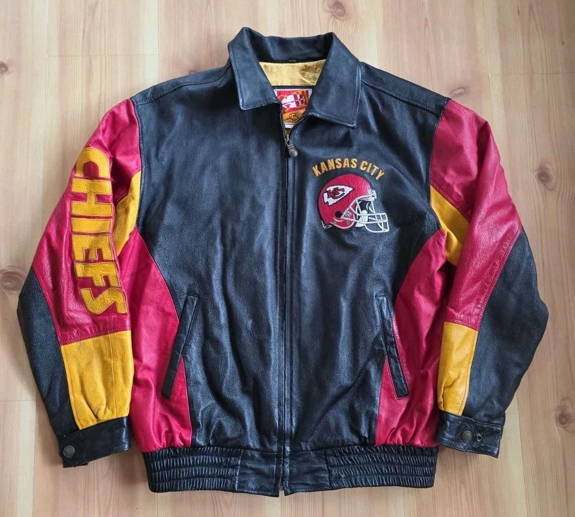90s G-III Carl Banks NFL レイダース スタジャン 着画 Carl Banks Leather Jacket In Men's Coats & Jackets for sale - eBay