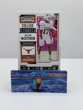 2025 Panini University of Texas NIL College Contenders #34 Daylan McCutcheon