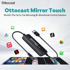 Ottocast Mirror Touch Wireless CarPlay Adapter Airplay Car Screen Mirroring USB