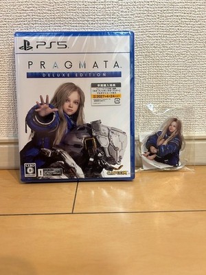 PS5 Pragmata Deluxe Edition Acrylic Block Set Brand New Sealed