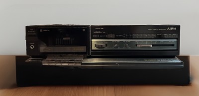 Aiwa AD-S10U Vintage Single Cassette Desk.