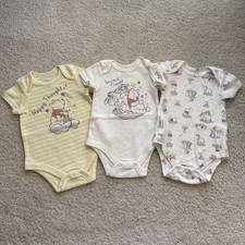 NWOT Baby Disney Winnie the Pooh Bodysuits  3-6 Month  Pooh, Piglet, Tigger