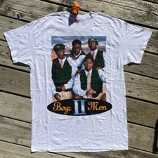 1995 Boyz II Men all around the world tour shirt 2side KK1564