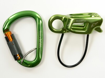 Sicherungsset Elliot HMS Karabiner PIN Triact (28 kN) + Tuber Pro (Tube, ATC)