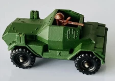 Vintage Daimler Army Scout Car 1980 Corgi Juniors 1/64 Diecast