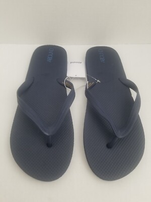 ABOUND Nordstrom Navy Boardwalk Thong Flip Flop Padded