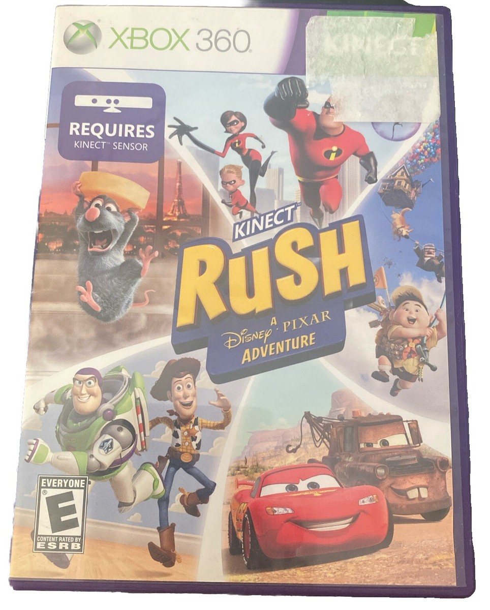 Disney Pixar Xbox 360 Racing Games For Kids Kinect Rush: A Disney