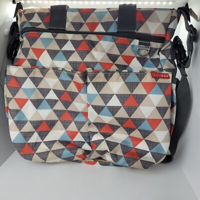 SKIP HOP Duo Signature Diaper Bag Triangles