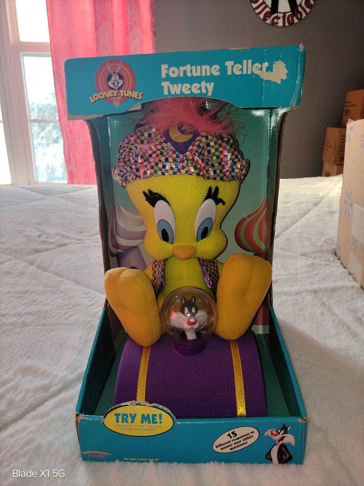 "Fortune Teller Tweety" Looney Tunes 1999 In Box WORKS eBay