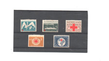 NETHERLANDS 1957 RED CROSS HINGED MINT WITH HINGE RESIDUES. SEE SCAN. FREE POST