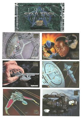 Star Trek Edition Master Series Trading Cards 2 Packs 1 opened & 1 is Not Opened