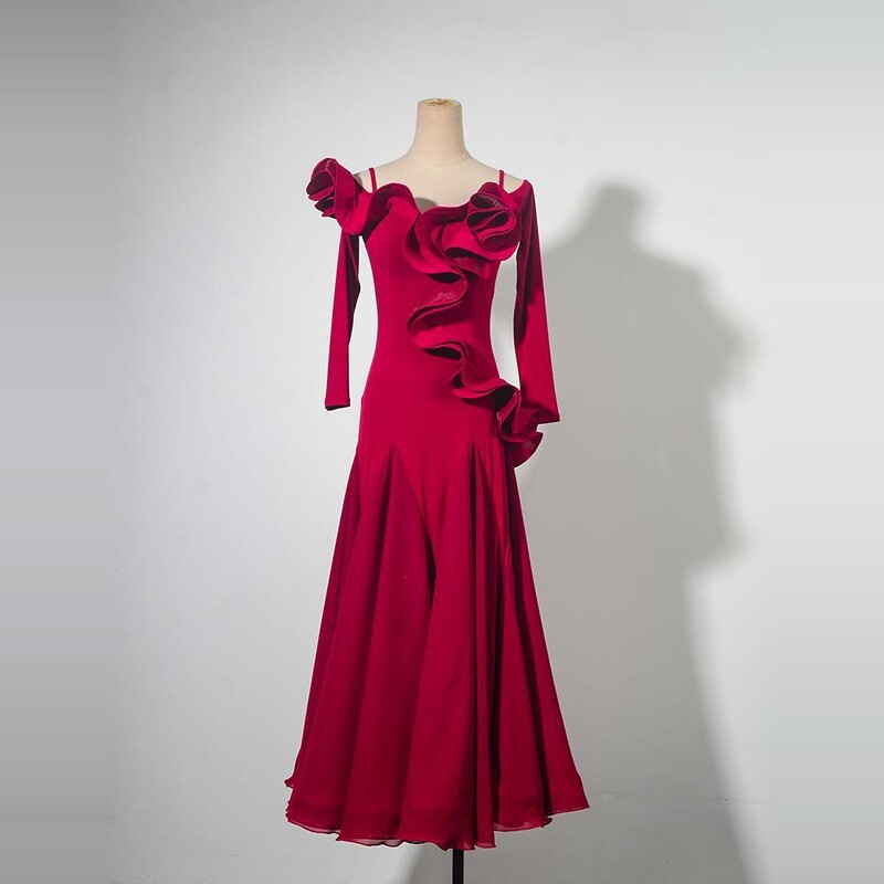 standard dance dress Women's International Standard, Ballroom Dress Made to Order Brand New –  Let's Dance With Me Store