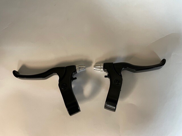 パーツ Altek Sharktooth BL-25 Brake Levers NOS 1990's Altek Sharktooth BL-25 Brake Levers: Black