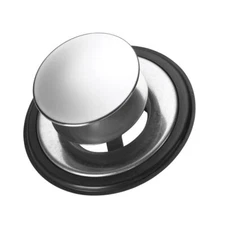 InSinkErator Polished Stainless Steel Dual Position Drain Stopper Plug