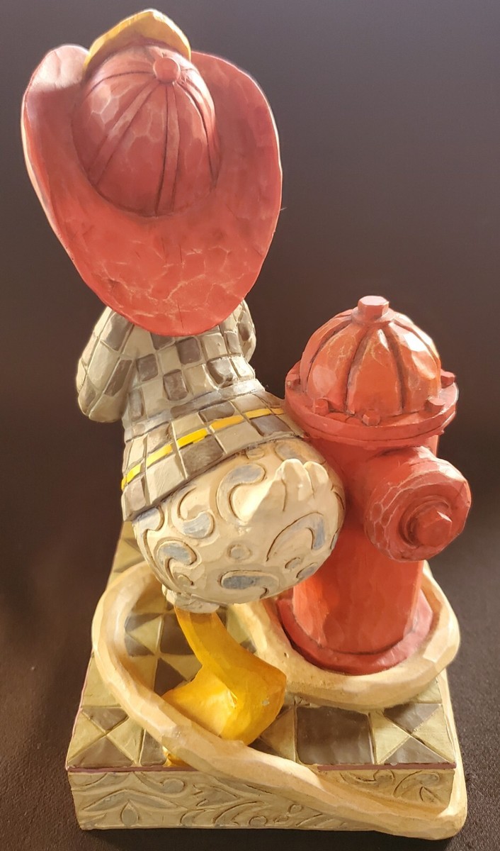 Disney Jim Shore Donald Duck Fireman “Ever Willing Ever