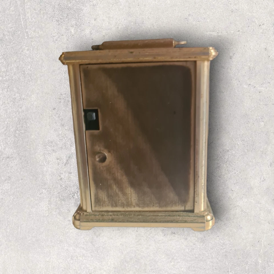 PENDULE À POSER , HORLOGE,  ANCIENNE, JAZ ÉLECTRONIC, RARE DECO VINTAGE - Photo 4/4