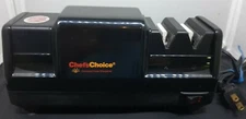 Chef's Choice 100 Professional Diamond Hone Sharpener 3 Stage Knife Black  