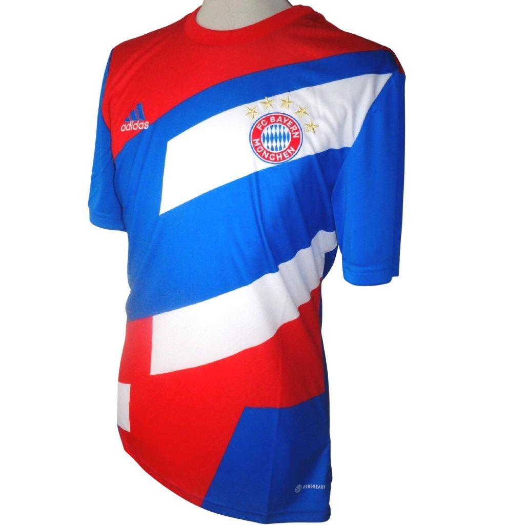 Bayern München adidas ポロシャツ 赤青 41Hj3JqMMSL.jpg