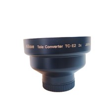 Nikon Tele Converter Lens TC-e2 2x Japan Caps Carry Bag