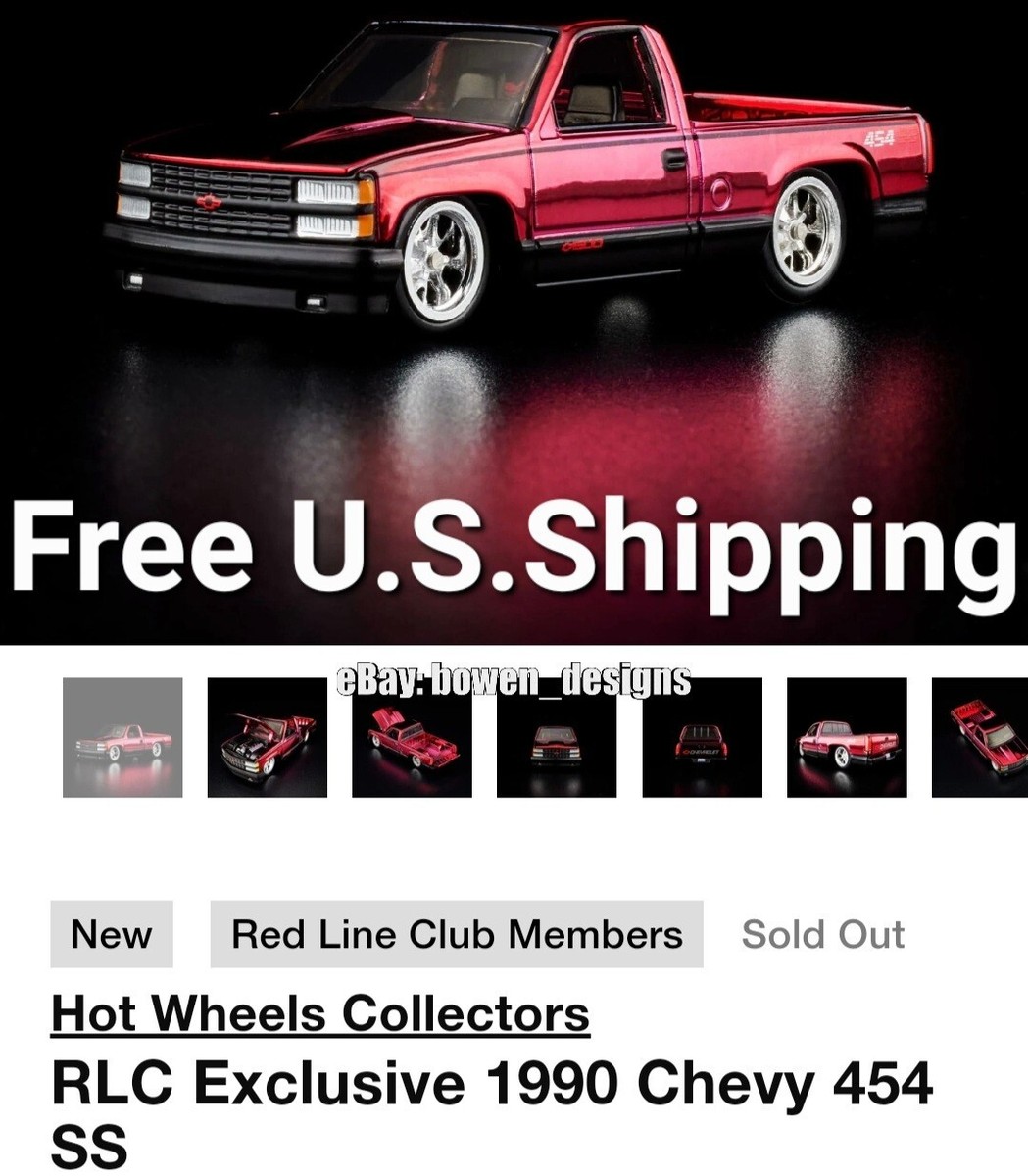 Mattel Creations RLC Exclusive Hot Wheels 1990 Chevy 454 SS