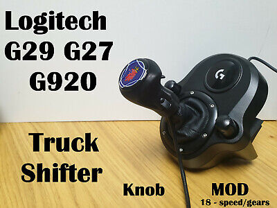 amplifikation Udtale kamera Gear Shifter Knob SKRS MOD 18 speeds ETS ATS Logitech G29 G27 G25 G920 |  eBay