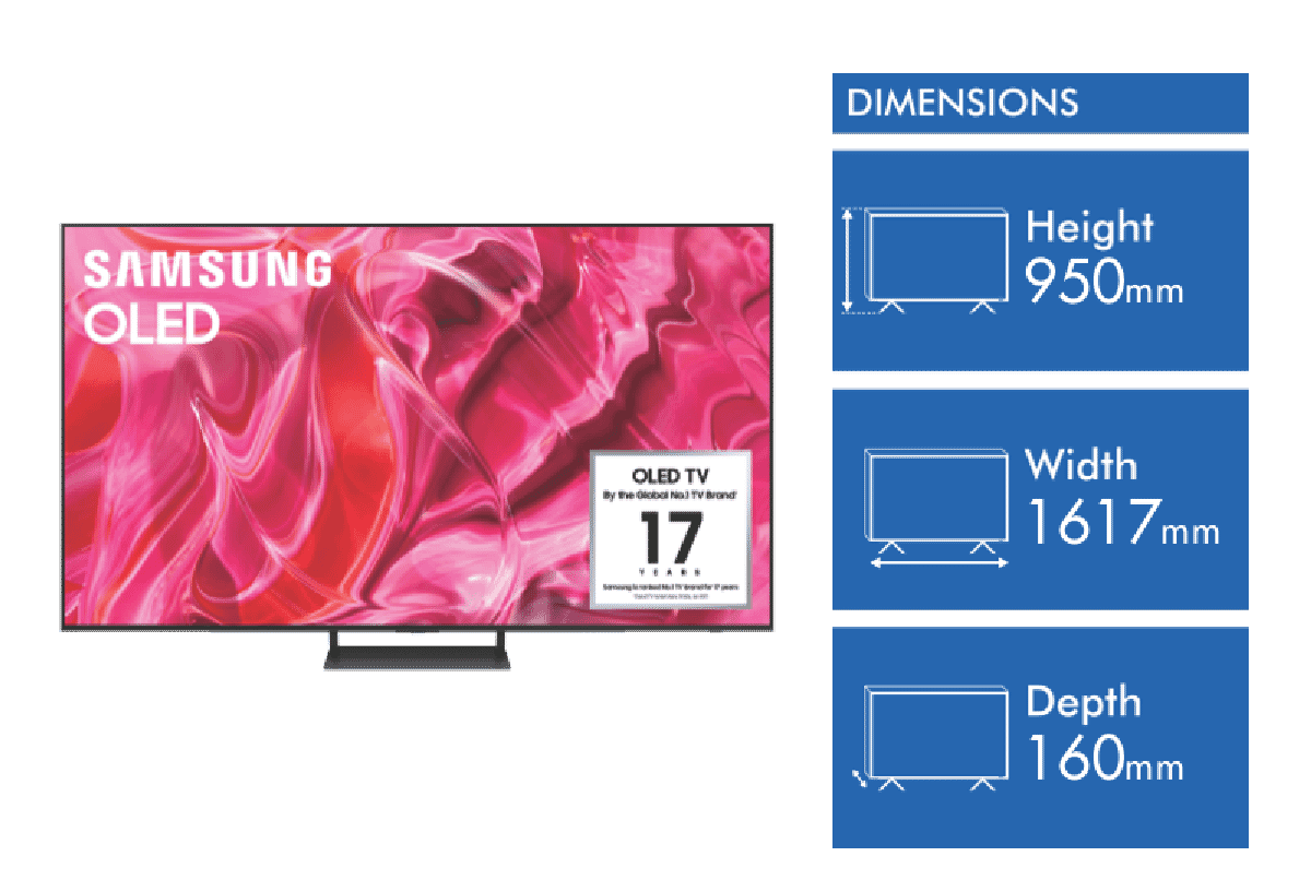 Samsung 65 Inch S90C 4K UHD OLED Smart TV 23 QA65S90CAWXXY eBay