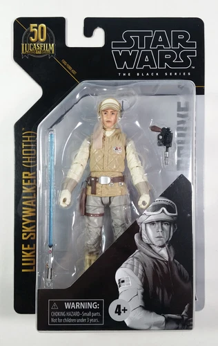 Luke Skywalker Star Wars Black Series Hoth 50th Anniversary action figure  New