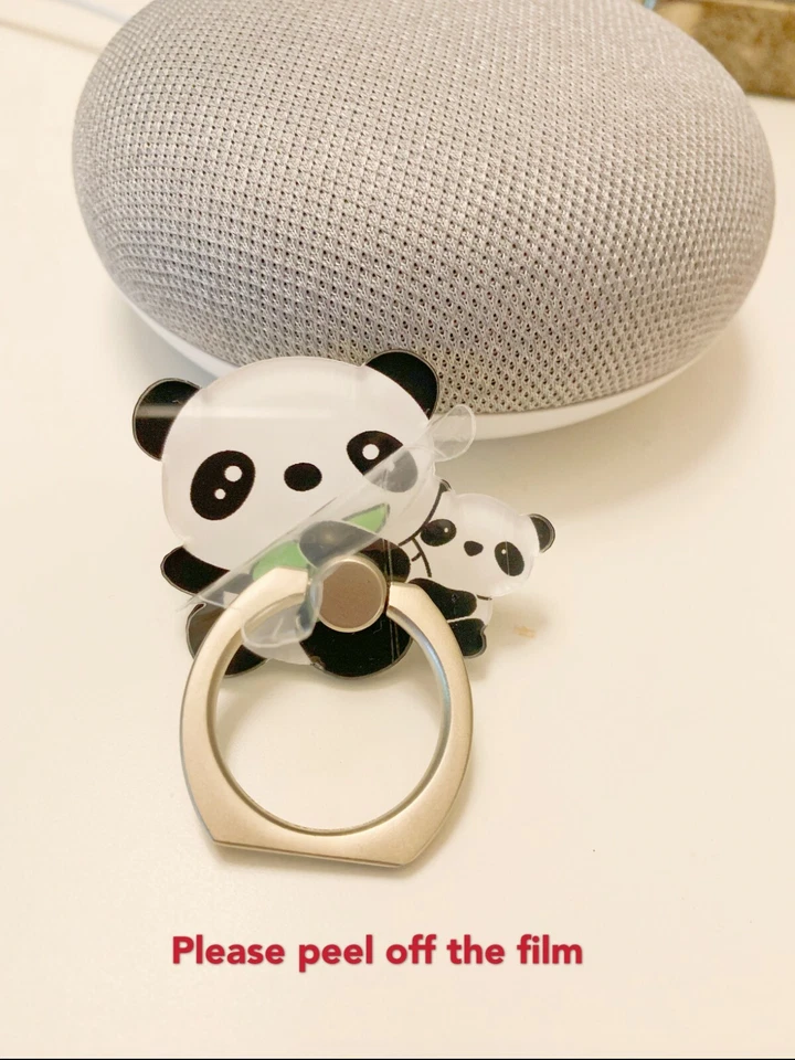 LiliDreamStore 360 Giratorio Teléfono Celular Smartphone Anillo Soporte Agarre-Panda Foto 4 de 4