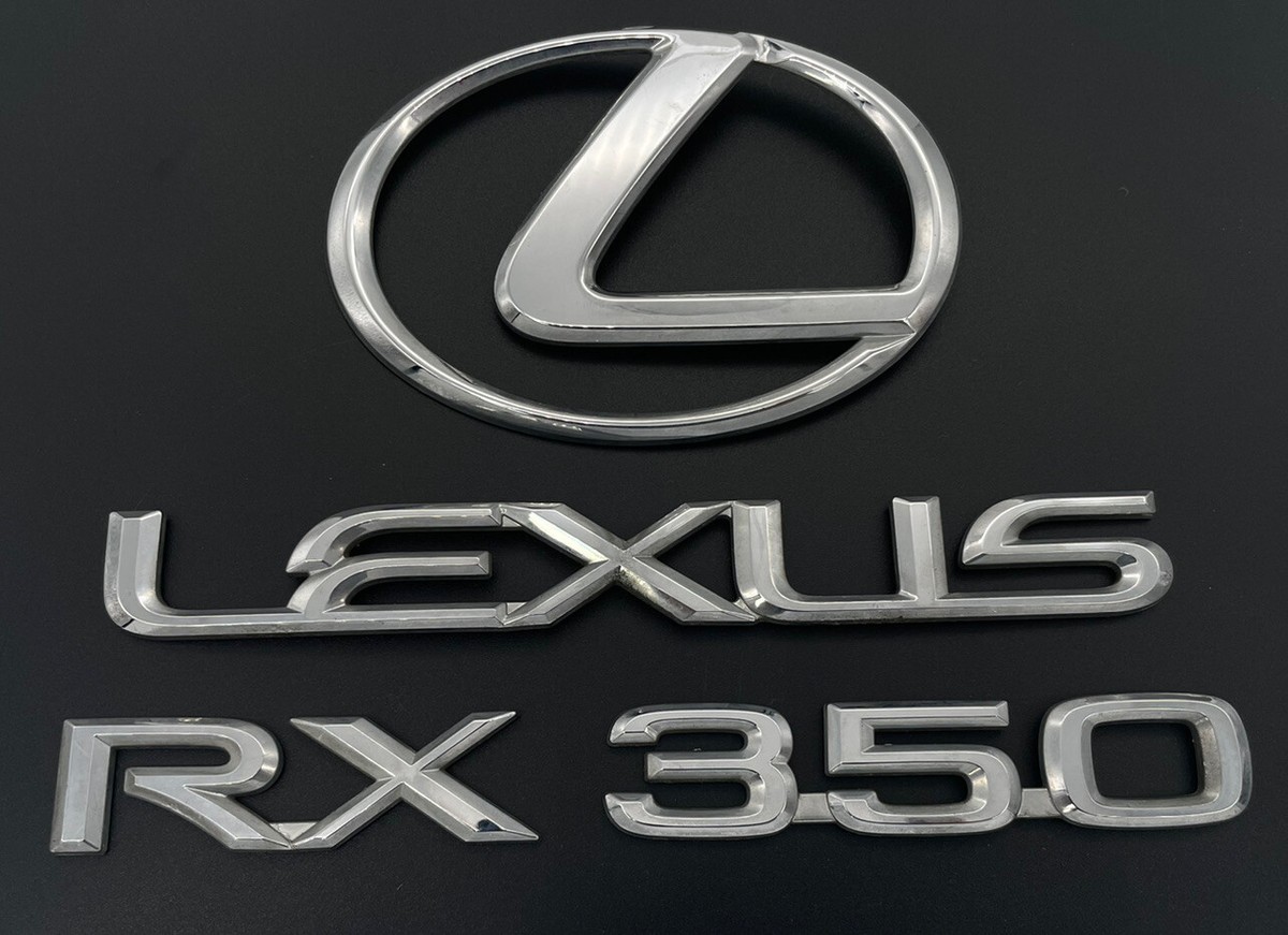 2007 2008 2009 LEXUS RX350 REAR GATE EMBLEM LOGO BADGE USED 07 08