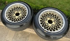 2x BBS Racing E50 E501 Magnesium Wheels ZBH Porsche 930 911 9 X 15 RSR Rim G