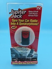 Jupiter Jack Works With Cell Phones Universal Car Radio Speakerphone NEW SEALED
