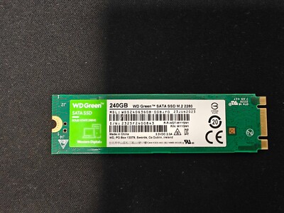 240GB WD Green SATA SSD M.2 2280