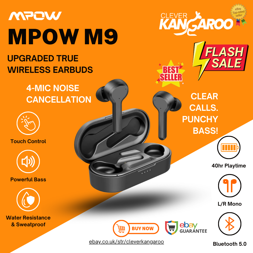 Wireless Earbuds Noise Cancelling Call For sleeping Bluetooth