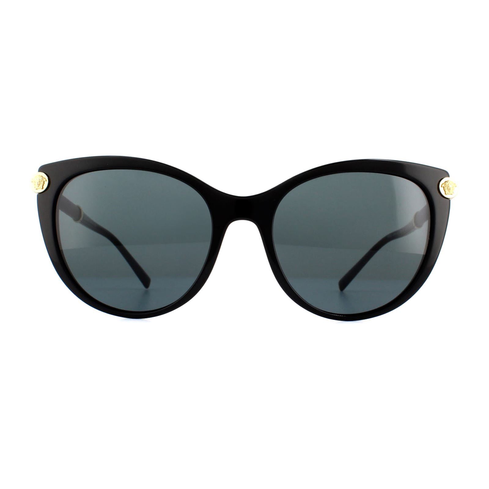 Versace Sunglasses VE4364Q GB1/87 Black Grey