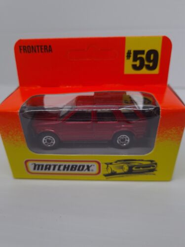 Vintage Matchbox Superfast Opel/Holden/Vauxhall Frontera Red New In Box 1996 NIB - Photo 1 sur 8