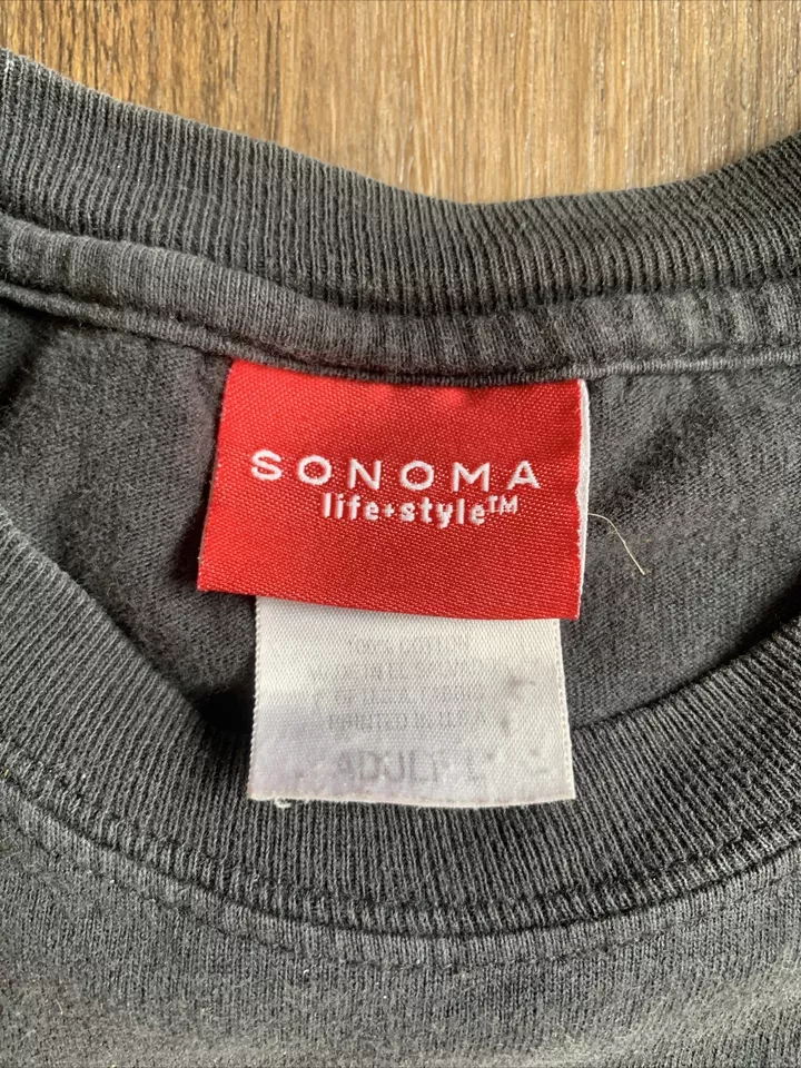 Sonoma Lifestyle USA Black Tank Top Large - Image 3 of 4