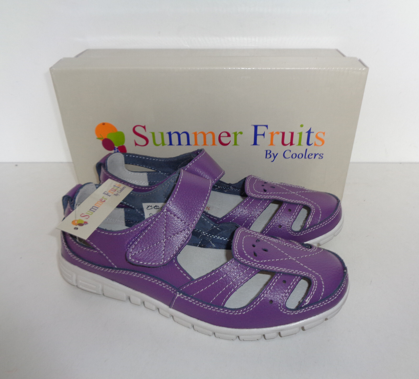 Coolers Ladies Leather New Sandals Womens Mary Janes Flats Wide Fit