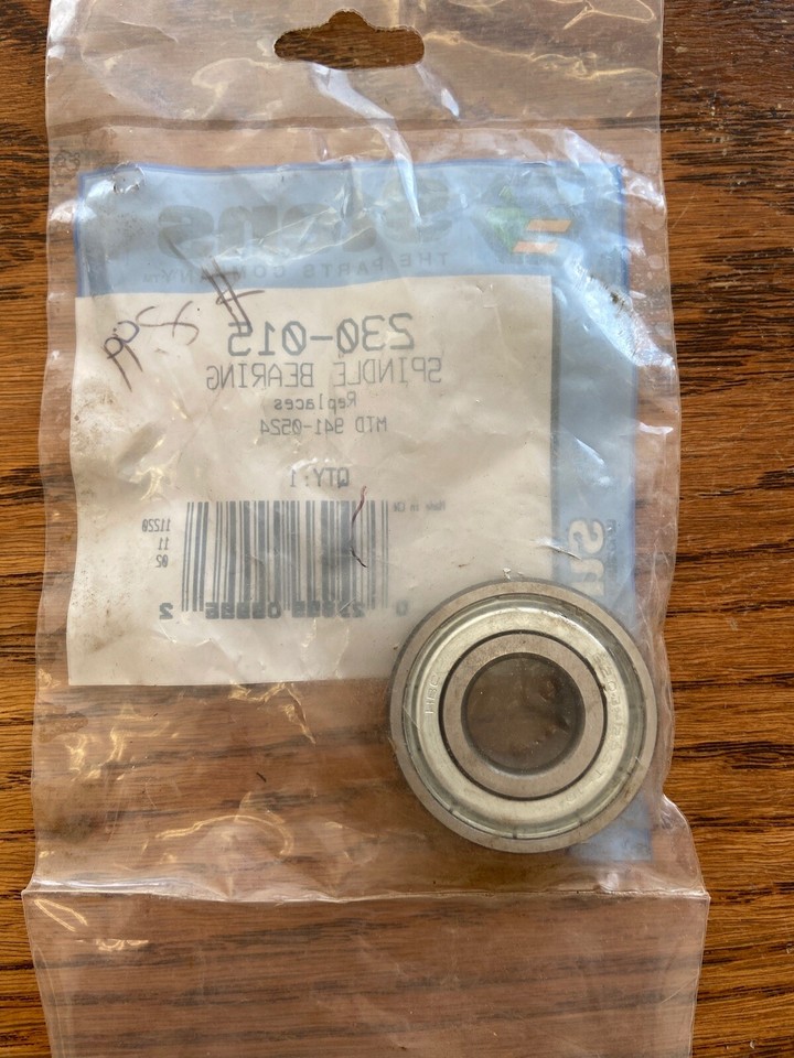 Kit 2 Cuscinetti Per Puleggia – Adatto Per MTD, Cub Cadet, Troy-Bilt – 941-0524A 950-3132