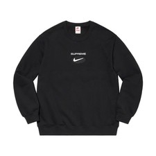 supreme nike jewel crewneck black
