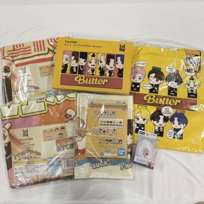BTS Goods Lot of 6 RM SUGA JIN J-HOPE JIMIN V JUNG KOOK TinyTAN Egg Brush Bag