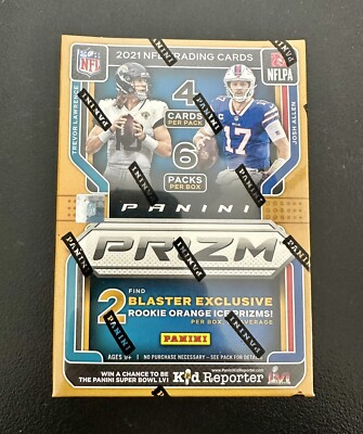 2021 PANINI PRIZM FOOTBALL FANATICS EXCLUSIVE BLASTER BOX NEW + FACTORY SEALED