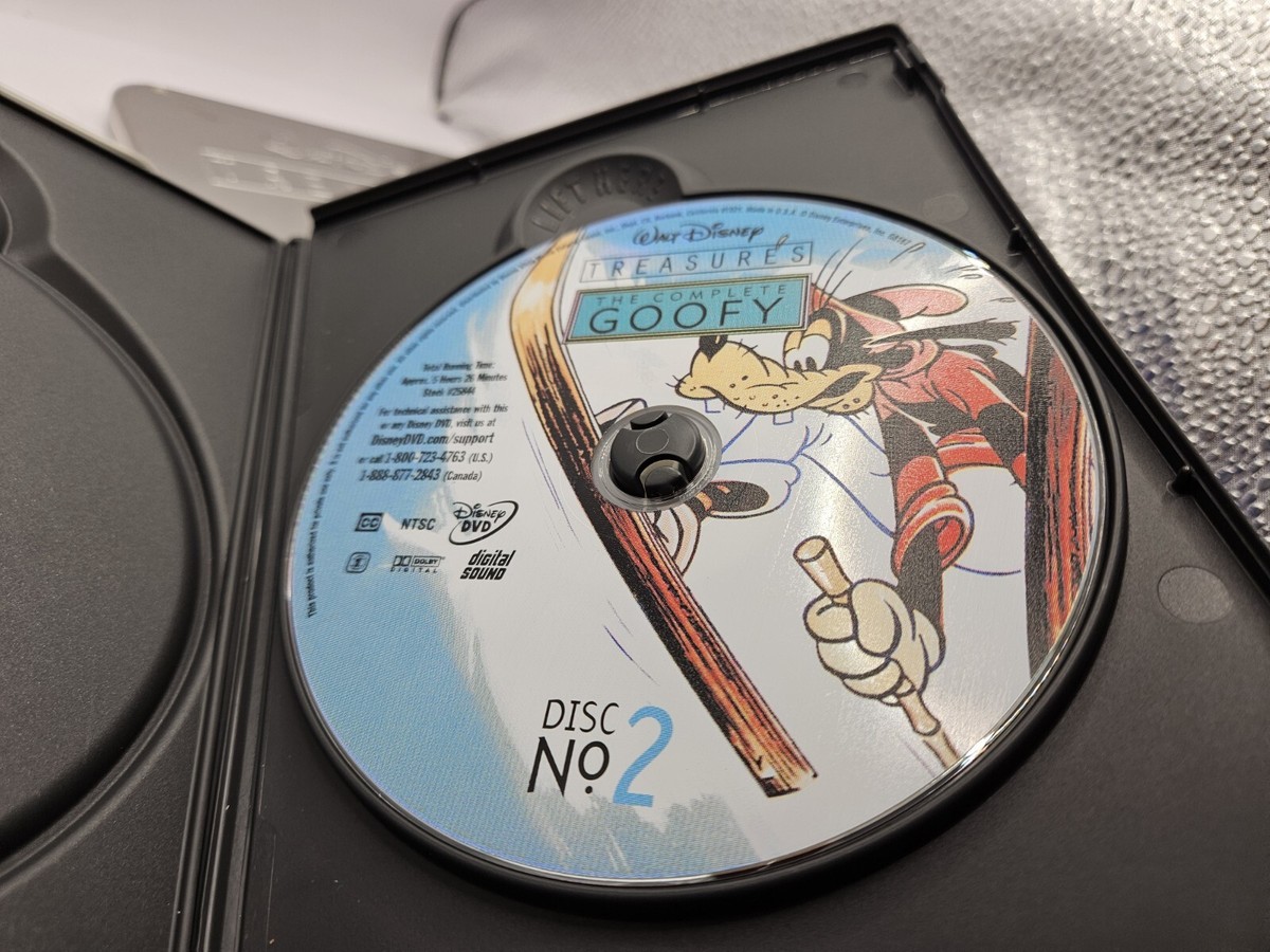 WALT DISNEY TREASURES Complete Goofy 1940-1960 DVD 2-Disc SET In