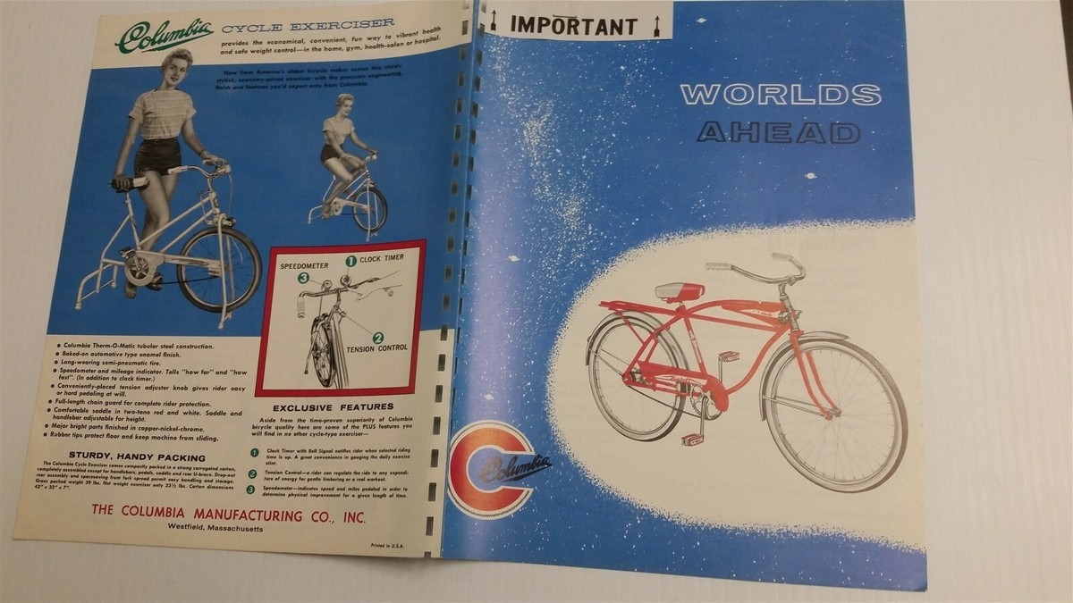 1961 PAPER AD 12 PG Columbia Bicycle Fire-Arrow Deluxe Jet Rider