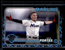 2024 Topps Series 1 #81 Nick Fortes Team Color Parallel