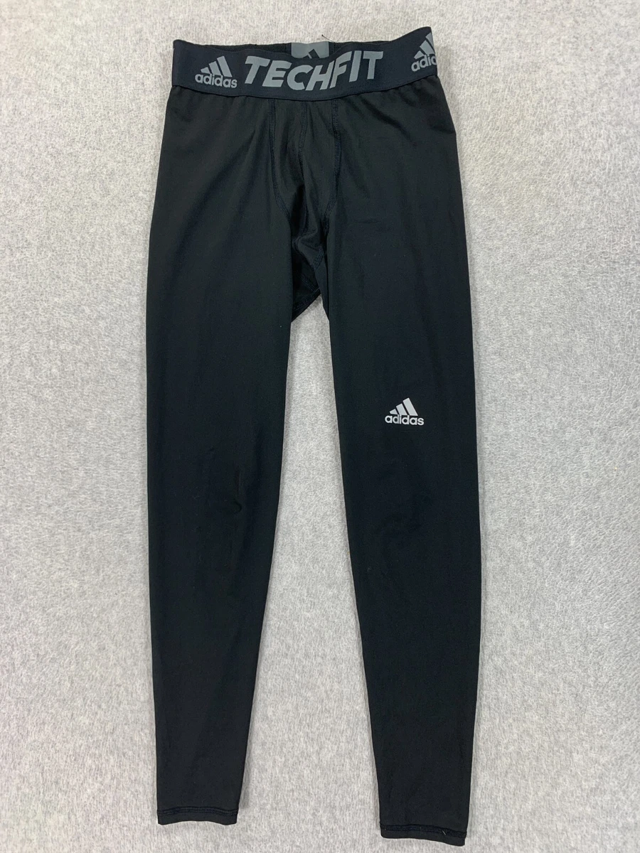 Adidas ClimaLite Compression 3/4 Length Tights Pants (Women's Medium) Black