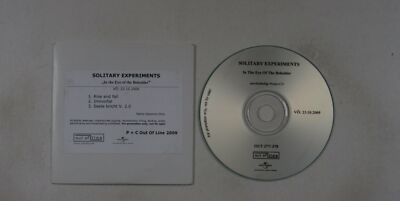 Solitary Experiments In The Eye Of The Beholder GER Adv CDR 2009 Demos! EBM