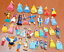 41 Disney PVC Cake Toppers Figures Toys Lot Beast Aladdin Princess Snow White
