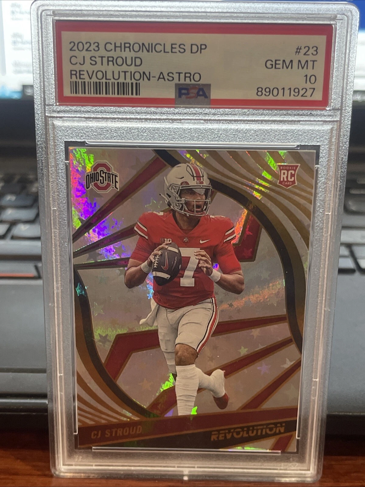 CJ Stroud Panini Chronicles Draft Picks Revolution #23 Astro