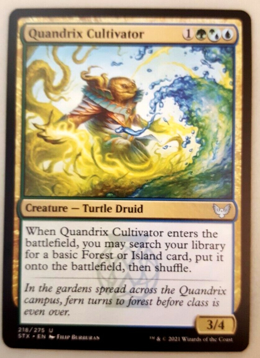 quandrix cards mtg Commander Deck EDH Deck Quandrix, the Proof 100 Magic Custom Moonveil Games Legendary Creature Elder Dragon MtG Strixhaven: School of Mages